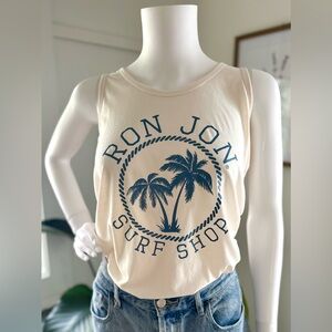 NWT Ron Jon Surf Shop Palm Tree Tank Size S